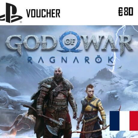 God of War Ragnarök PlayStation Network Card €80 FR