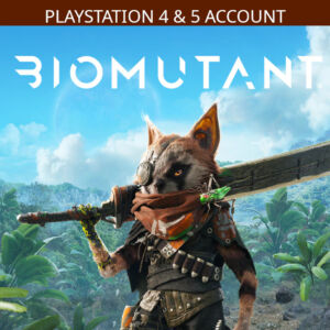BIOMUTANT PS4/PS5 Online Account Activation