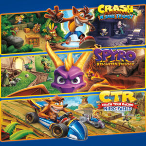 Crash + Spyro Triple Play Bundle PS4 Account